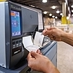 Zebra ZT231 RFID Peeling Supplies in Warehouse Zebra ZT231 RFID Peeling Supplies in Warehouse