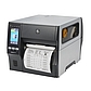 Zebra ZT421 Printer Left with Media Zebra ZT421 Industrial Label Printer Left with Media