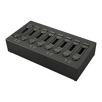 Getac Multi Bay Battery Charger Eight Bay for ZX80 and ZX10 Tablets GCECKP
