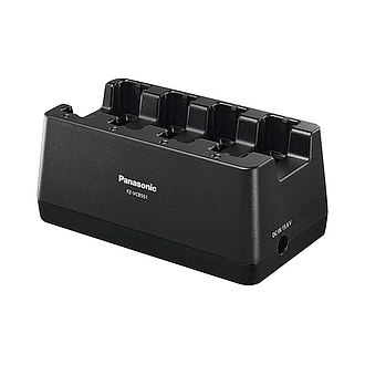 Panasonic 4-Bay Battery Charger for Toughbook FZ-55, FZ-56 and FZ-40 FZ-VCB551W Panasonic 4-Bay Battery Charger for Toughbook FZ-55, FZ-56 and FZ-40 FZ-VCB551W