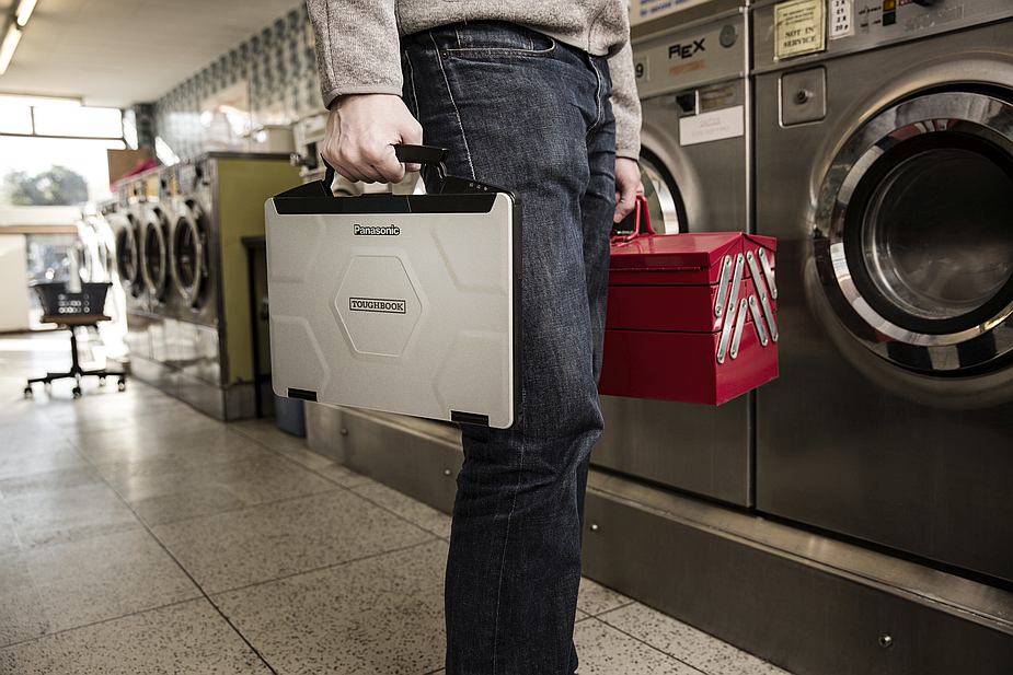 Panasonic Toughbook CF-54 and Laundrette